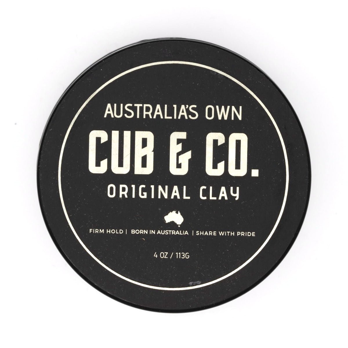 Cub & Co. Original Clay - 4 oz Jar! - Lockhart's Authentic Grooming Company, LLC