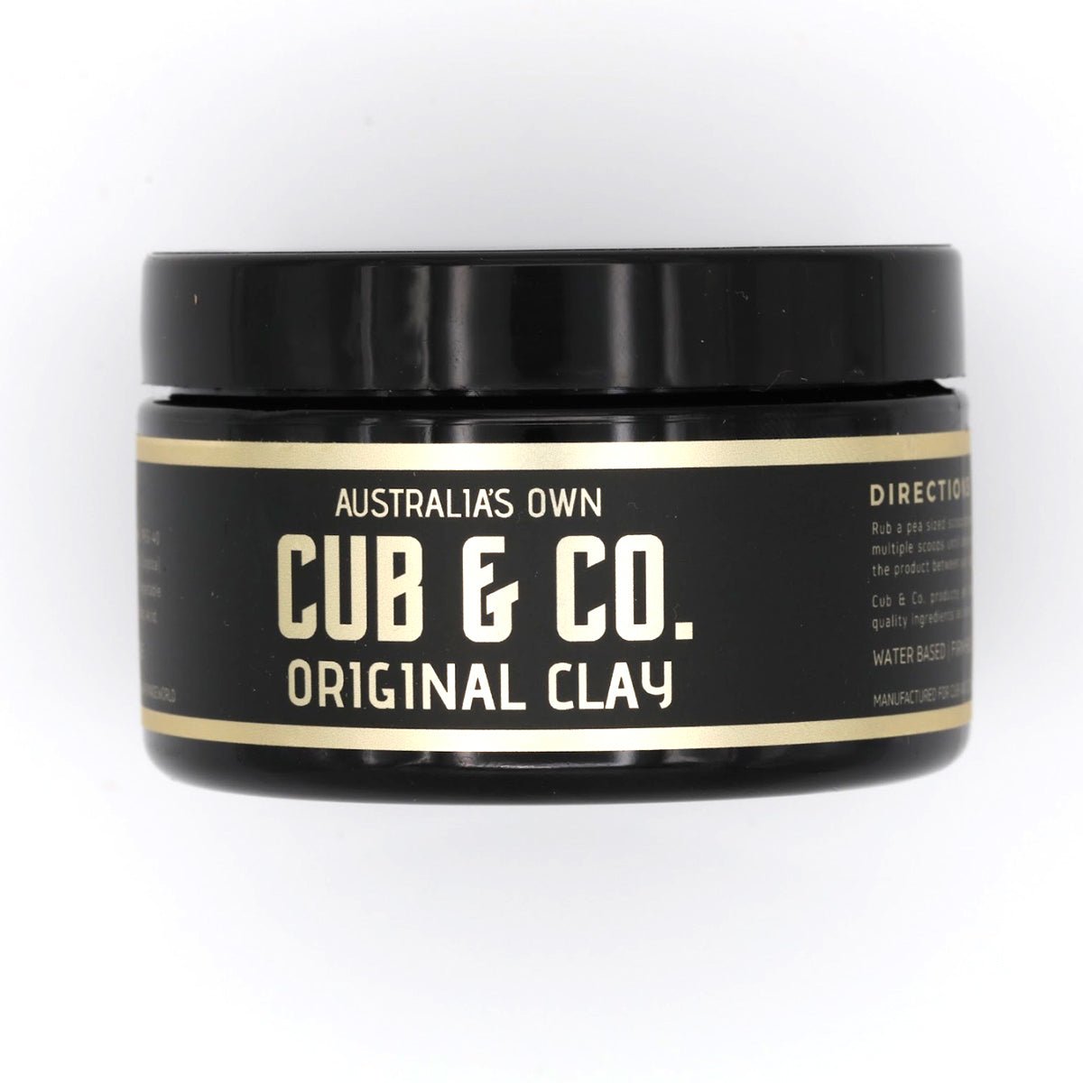 Cub & Co. Original Clay - 4 oz Jar! - Lockhart's Authentic Grooming Company, LLC