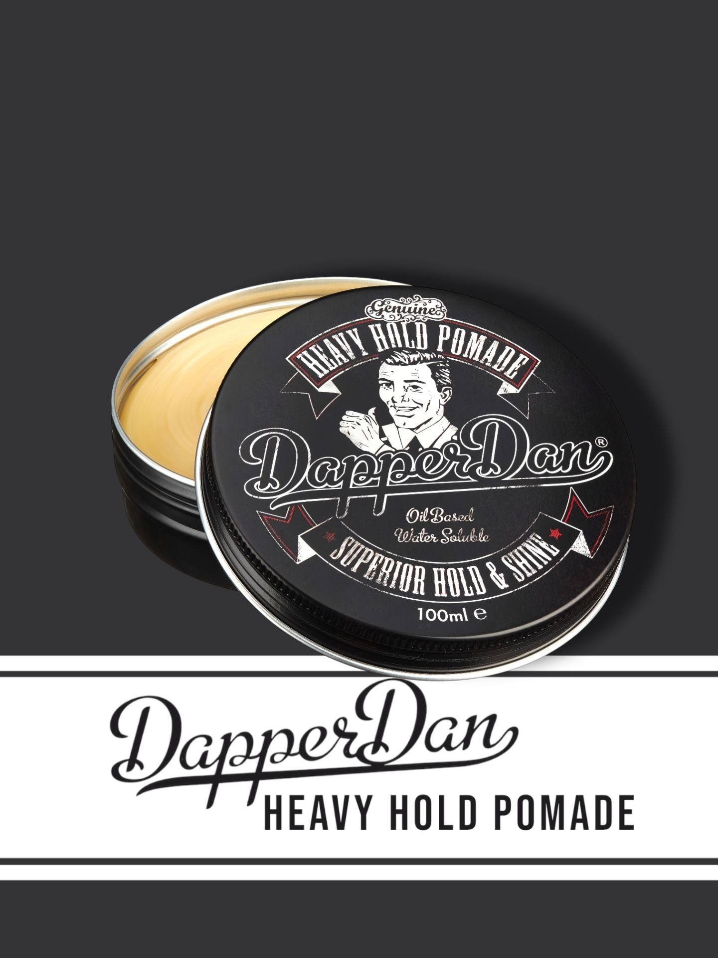 Dapper Dan Heavy Hold Pomade - Lockhart's Authentic Grooming Company, LLC