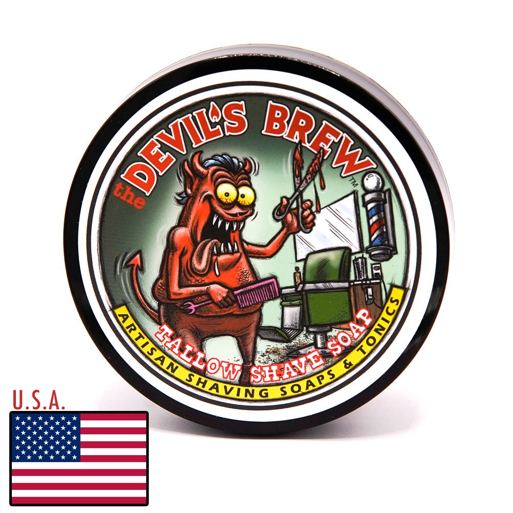 Devil's Brew Tallow Shave Soap - Lockhart's Authentic Grooming Company, LLC