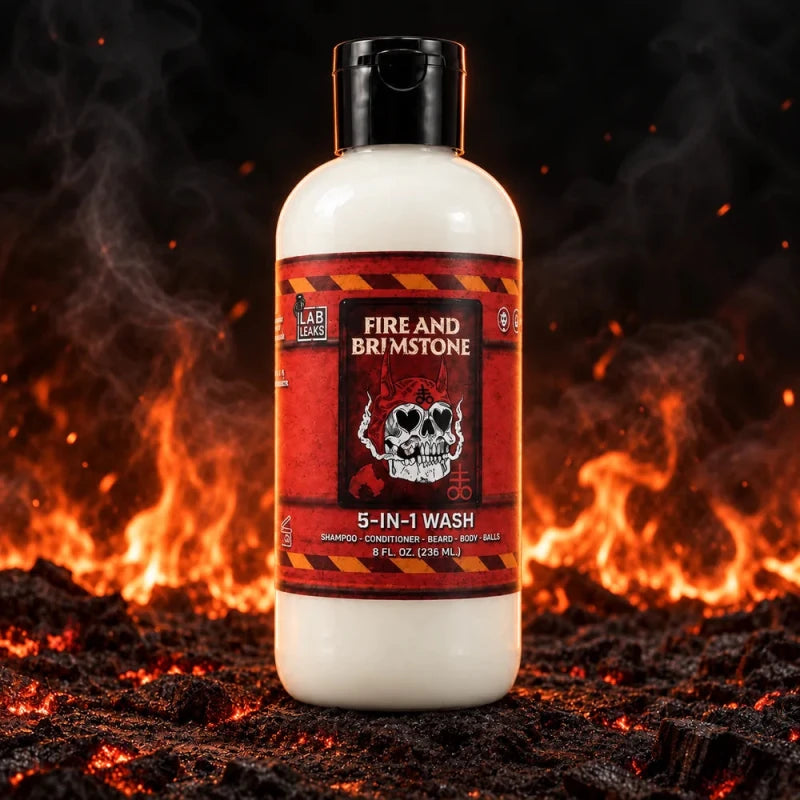 Fire and Brimstone 5-in-1 Wash - Lockhart's Authentic Grooming Company, LLC