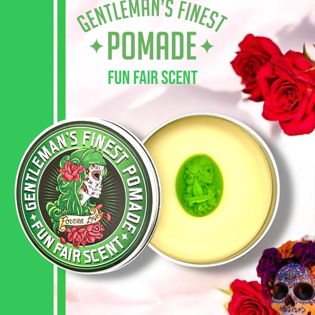 Gentleman's Finest Pomade Fun Fair Scent - Lockhart's Authentic Grooming Company, LLC