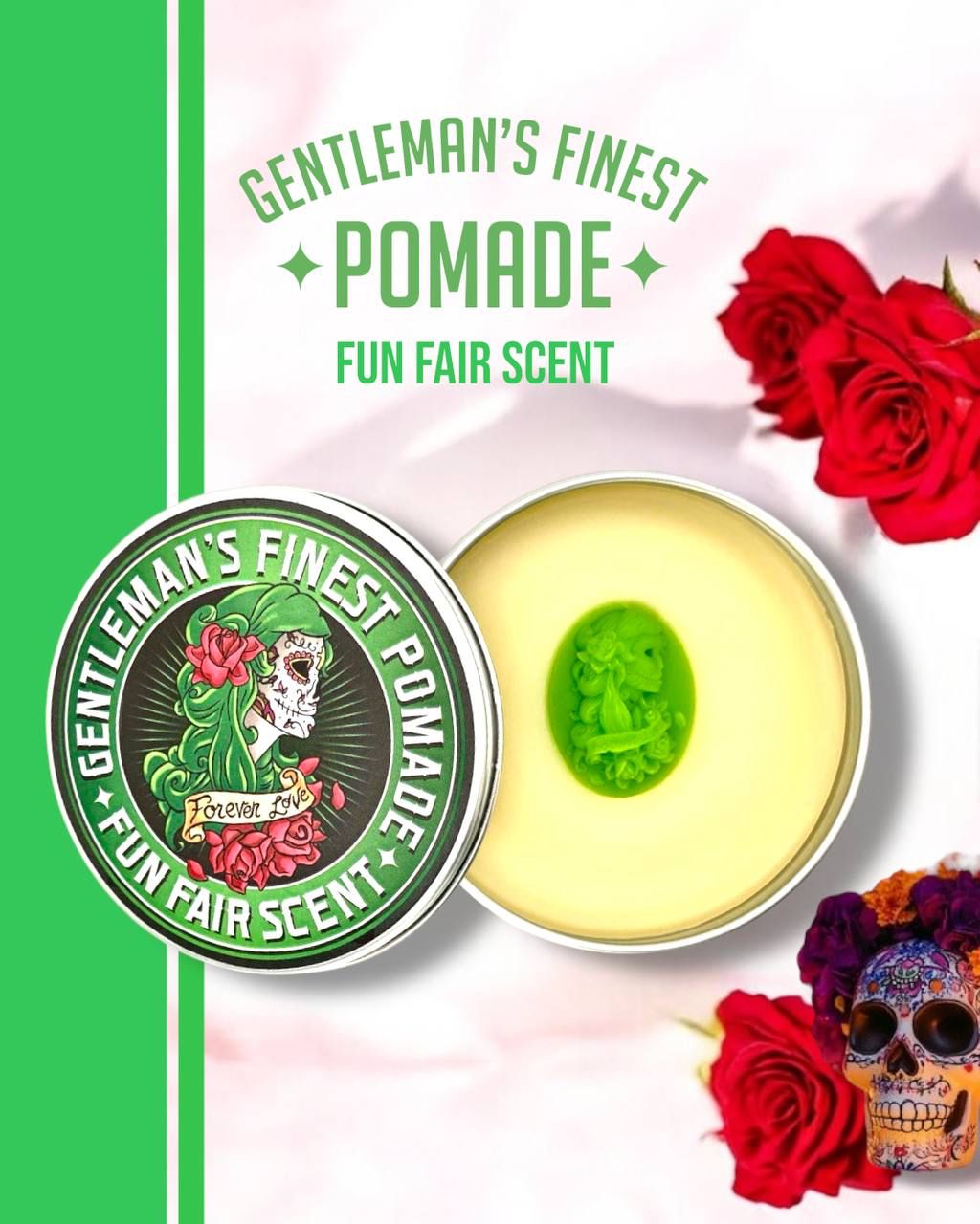 Gentleman's Finest Pomade Fun Fair Scent - Lockhart's Authentic Grooming Company, LLC