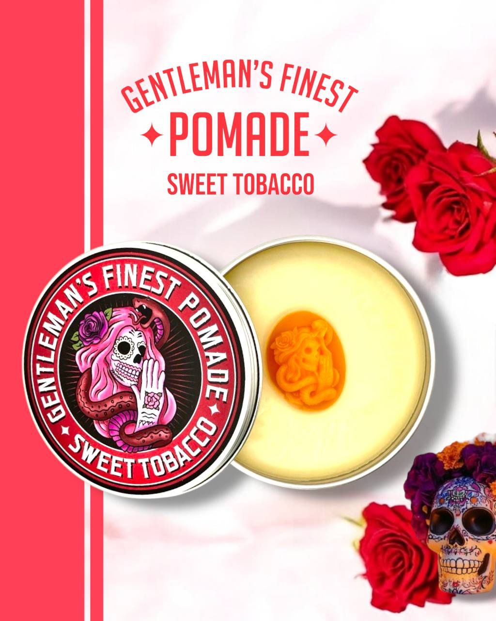 Gentleman's Finest Pomade Sweet Tobacco - Lockhart's Authentic Grooming Company, LLC