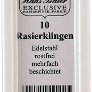 Hans Baier Rasierklingen Basic 10 Stück - Lockhart's Authentic Grooming Company, LLC