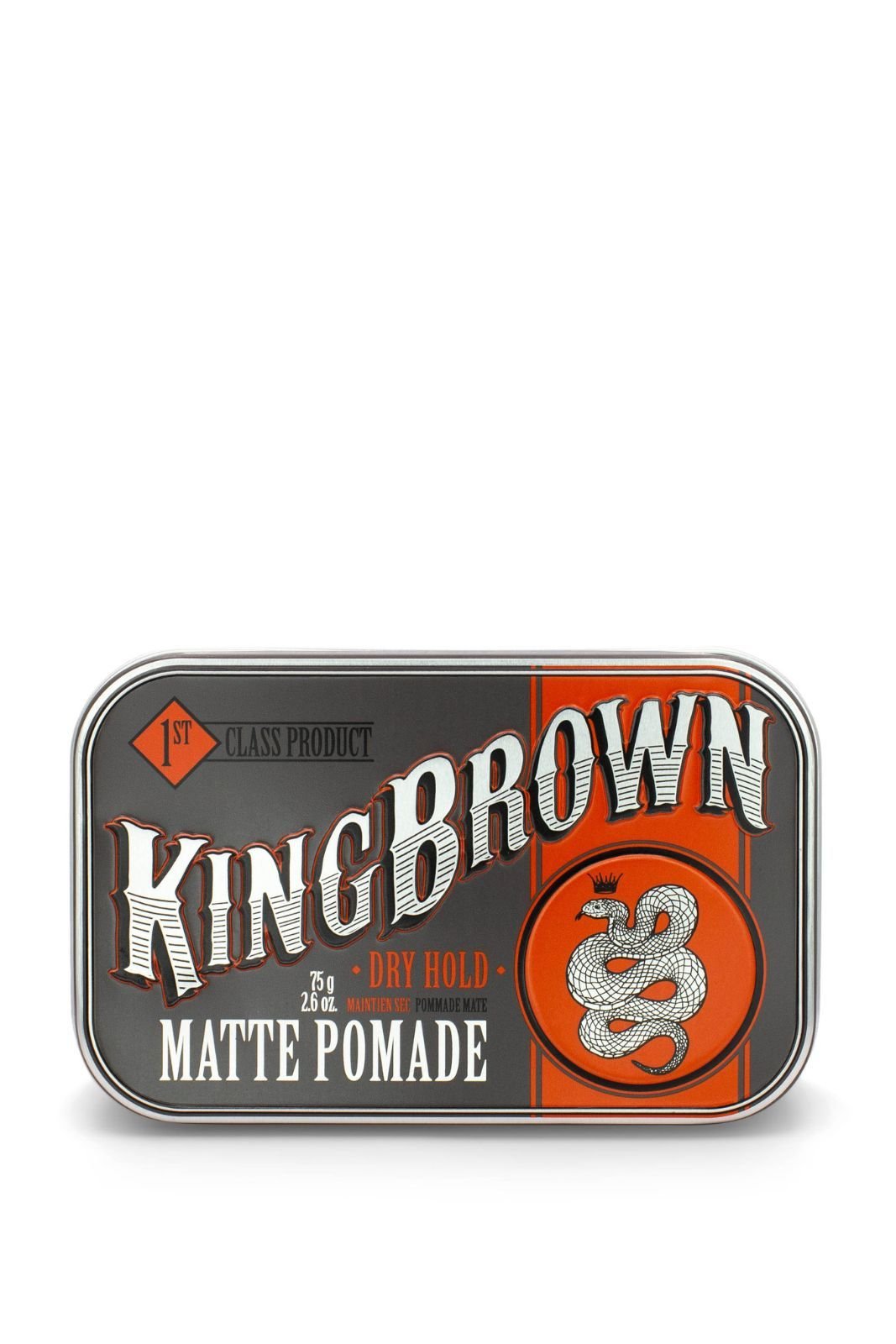 King Brown Matte Pomade - Lockhart's Authentic Grooming Company, LLC