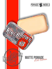 King Brown Matte Pomade Ltd. Edition - Lockhart's Authentic Grooming Company, LLC