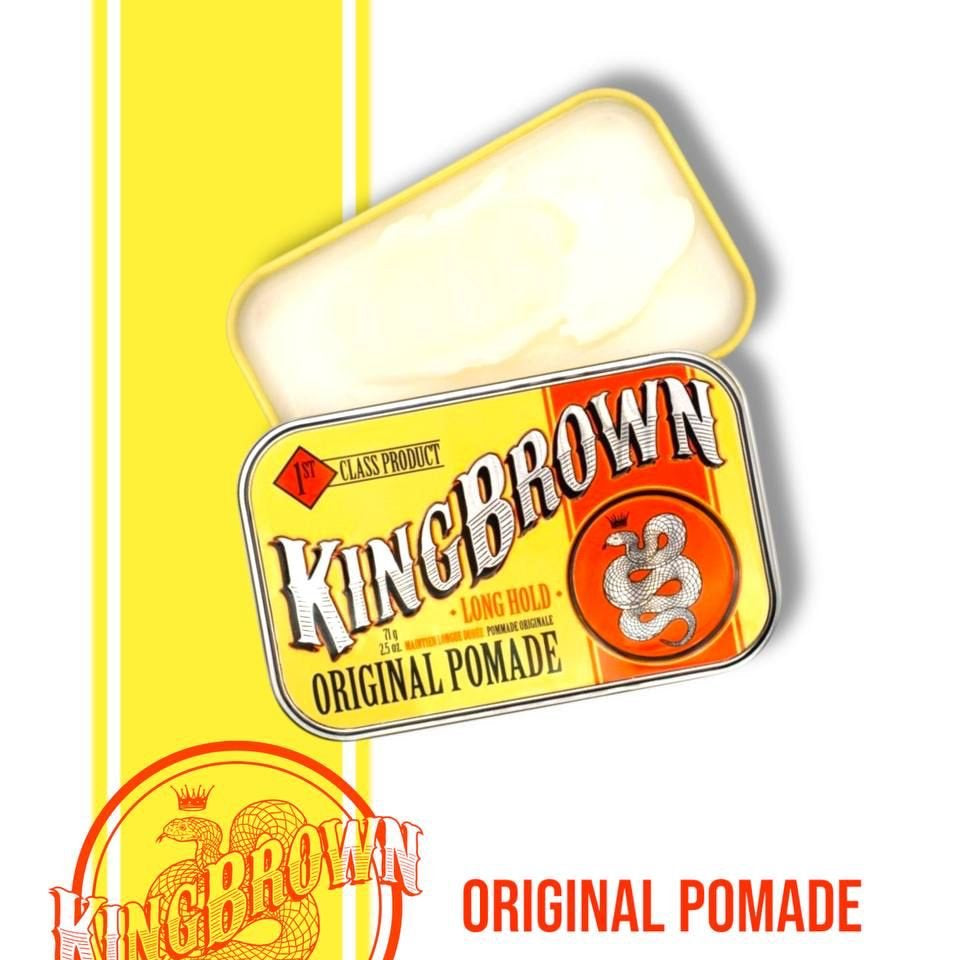 King Brown Original Pomade - Lockhart's Authentic Grooming Company, LLC