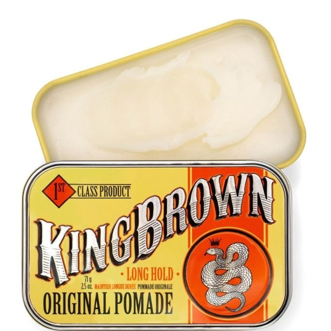 King Brown Original Pomade - Lockhart's Authentic Grooming Company, LLC