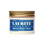 Layrite Deluxe Natural Matte Cream - Lockhart's Authentic Grooming Company, LLC