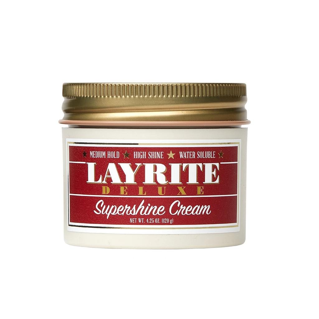Layrite Deluxe Super Shine Pomade - Lockhart's Authentic Grooming Company, LLC