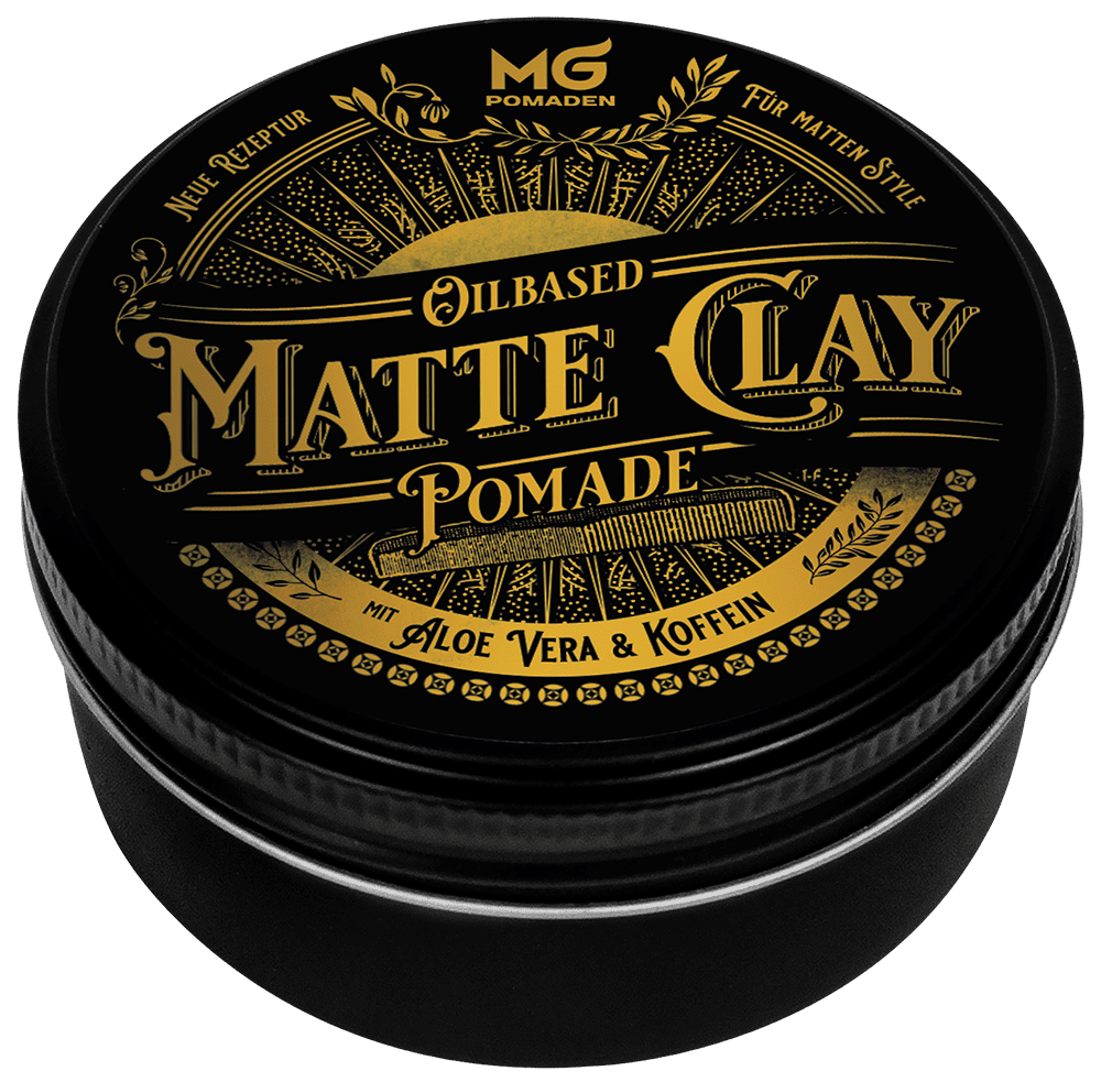 MG Pomaden Oil Based Matte Clay Pomade - Lockhart's Authentic Grooming Company, LLC