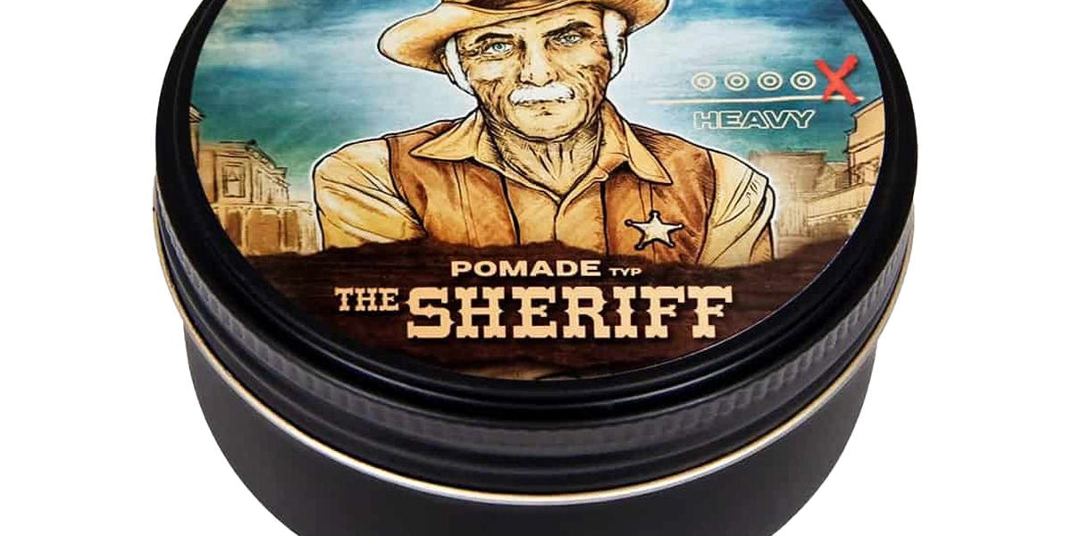 MG Pomaden The Sheriff: Heavy Hold - Lockhart's Authentic Grooming Company, LLC