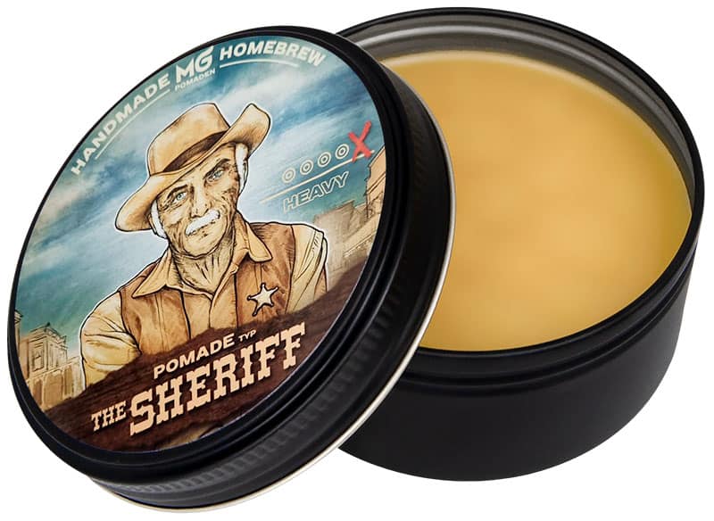 MG Pomaden The Sheriff: Heavy Hold - Lockhart's Authentic Grooming Company, LLC