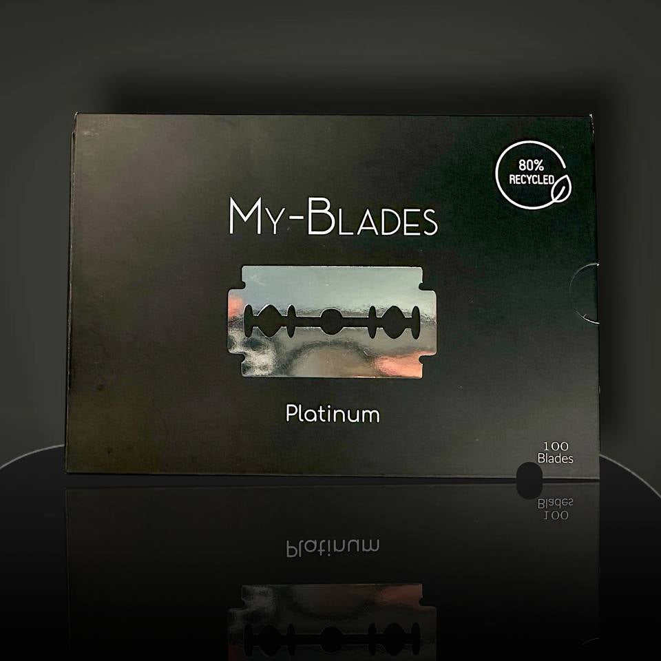 MY - BLADES Rasierklingen Platinum 100 Stück - Lockhart's Authentic Grooming Company, LLC