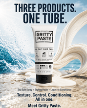 NEW! Gritty Paste - Sea Salt Texture Paste - Lockhart's Authentic Grooming Company, LLC
