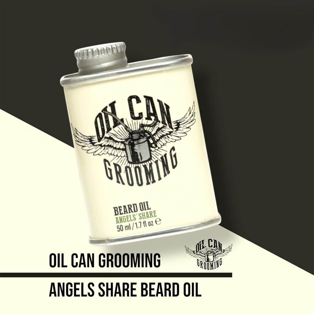 Oil Can Grooming Angels Share Beard Oil - Lockhart's Authentic Grooming Company, LLC