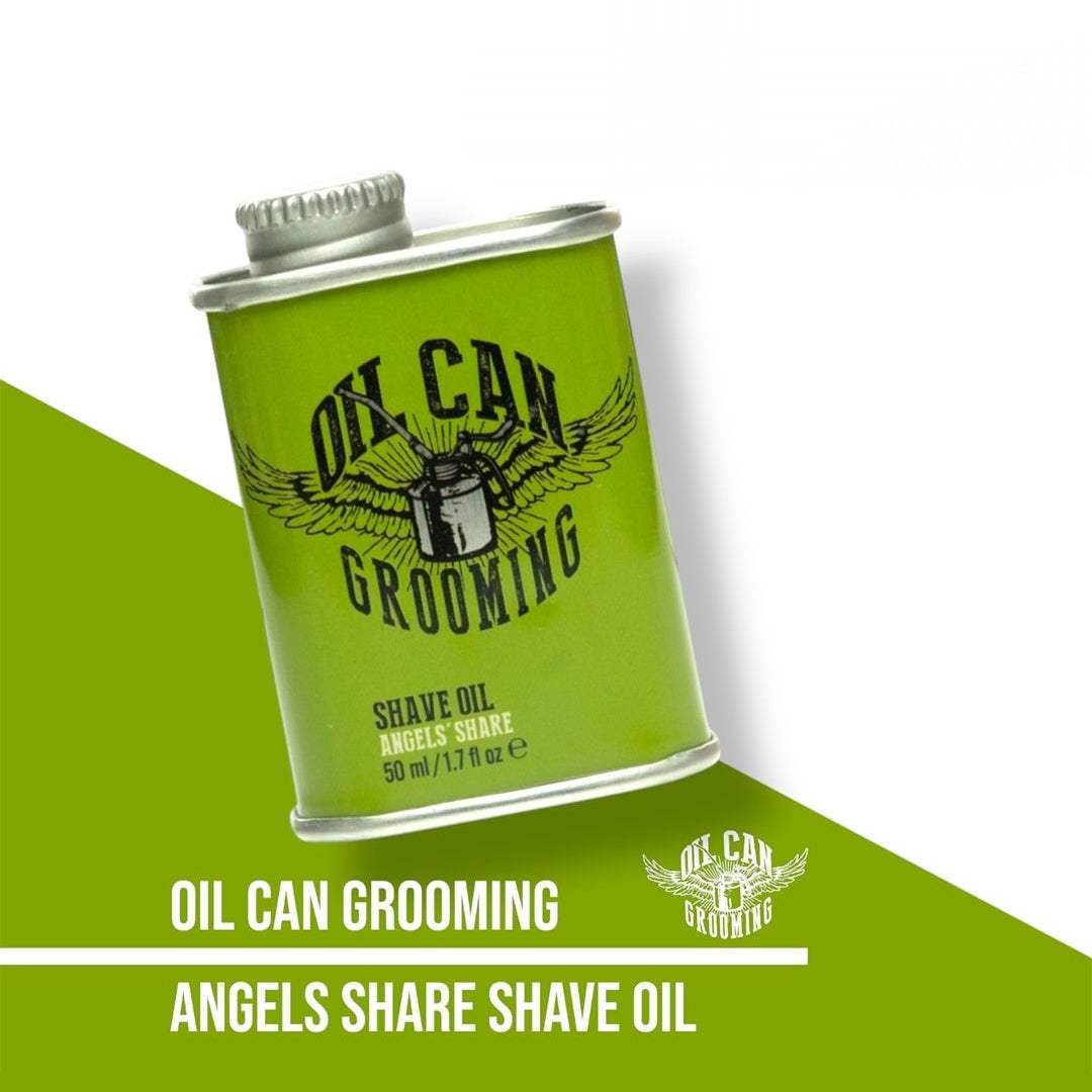 Oil Can Grooming Angels Share Shave Oil - Lockhart's Authentic Grooming Company, LLC