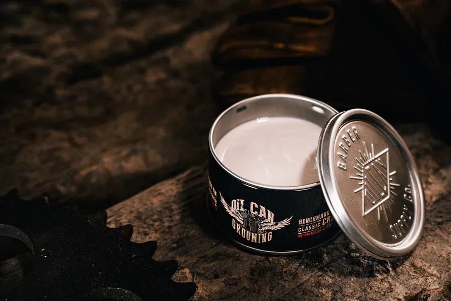 Oil Can Grooming Benchmark Classic Cream - Lockhart's Authentic Grooming Company, LLC