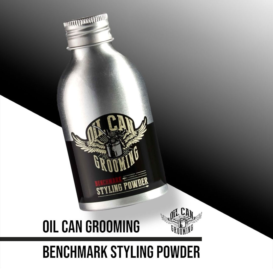 Oil Can Grooming Benchmark Styling Powder - Lockhart's Authentic Grooming Company, LLC