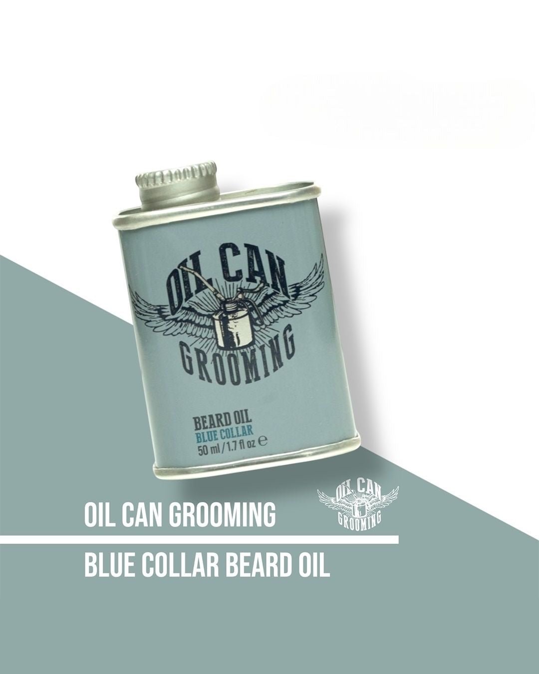 Oil Can Grooming Blue Collar Beard Oil - Lockhart's Authentic Grooming Company, LLC