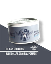 Oil Can Grooming Blue Collar Original Pomade - Lockhart's Authentic Grooming Company, LLC
