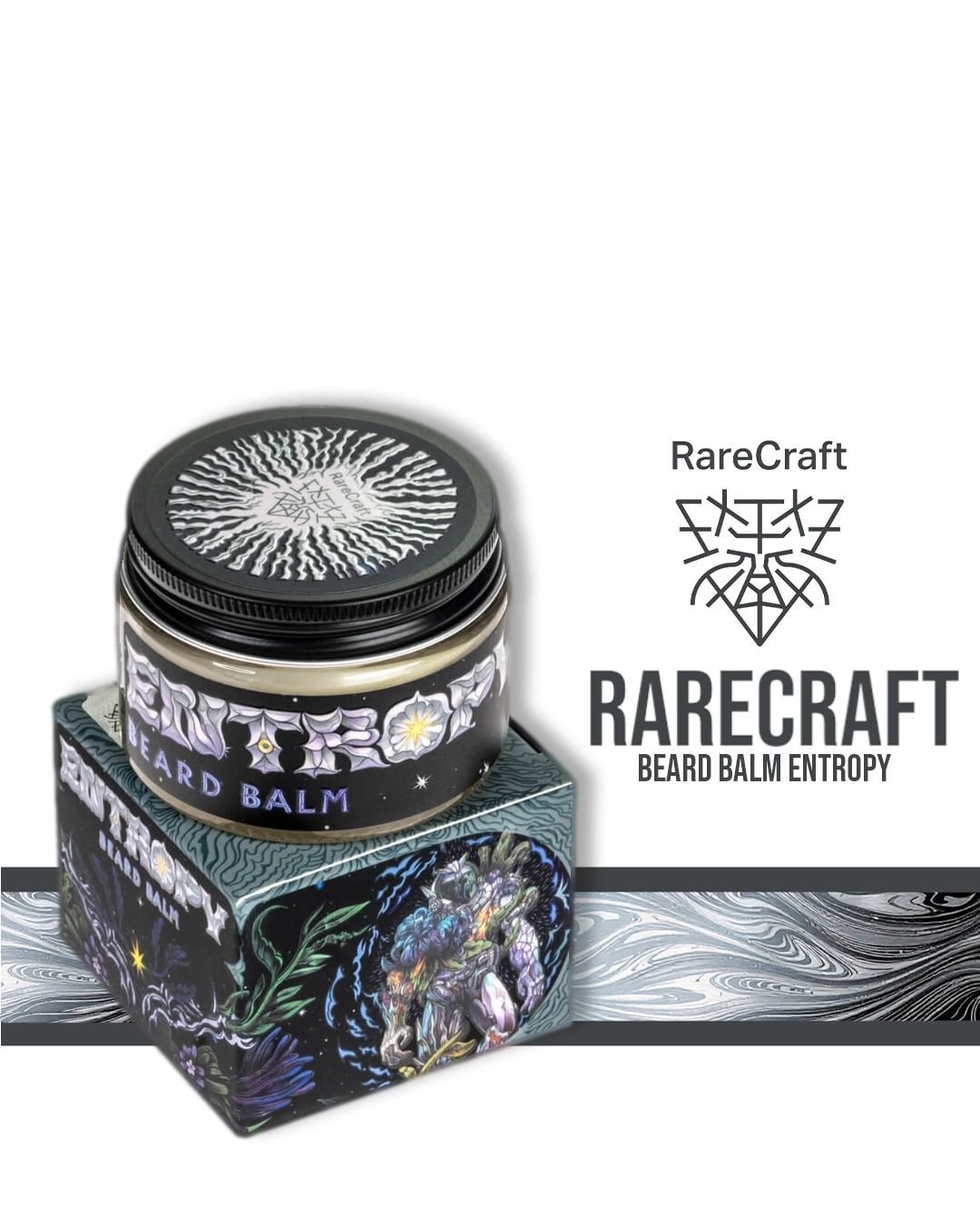 RareCraft Beard Balm Entropy - Lockhart's Authentic Grooming Company, LLC