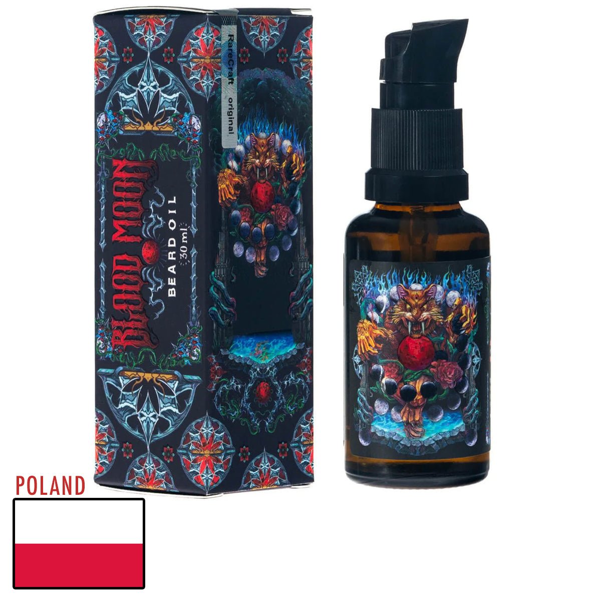 RareCraft Beard Oil Blood Moon - Lockhart's Authentic Grooming Company, LLC