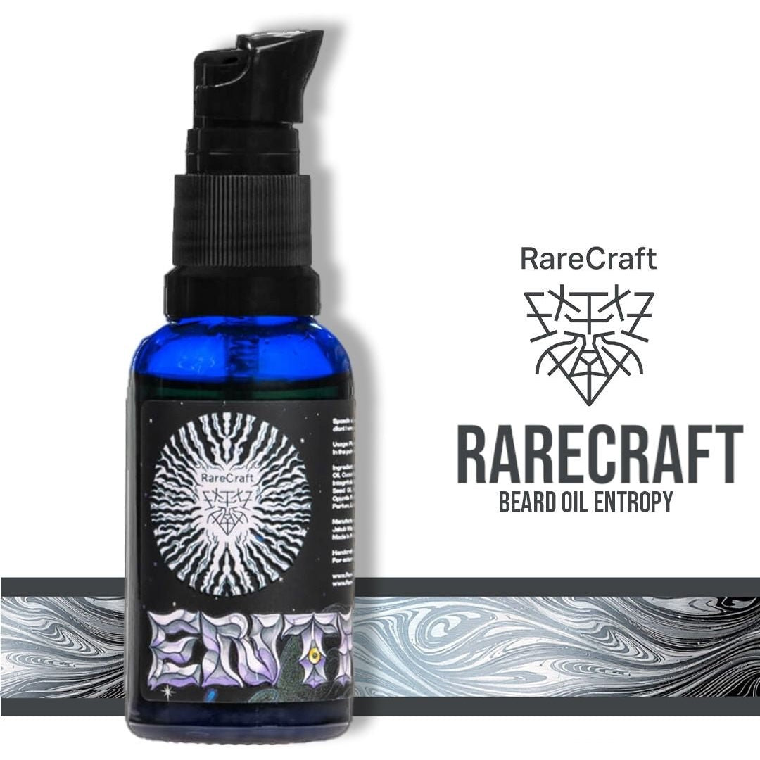 RareCraft Beard Oil Entropy - Lockhart's Authentic Grooming Company, LLC