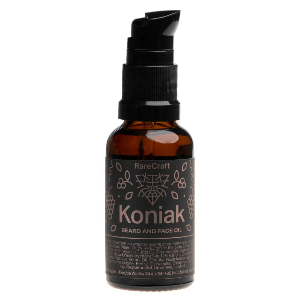 RareCraft Beard Oil Koniak - Lockhart's Authentic Grooming Company, LLC