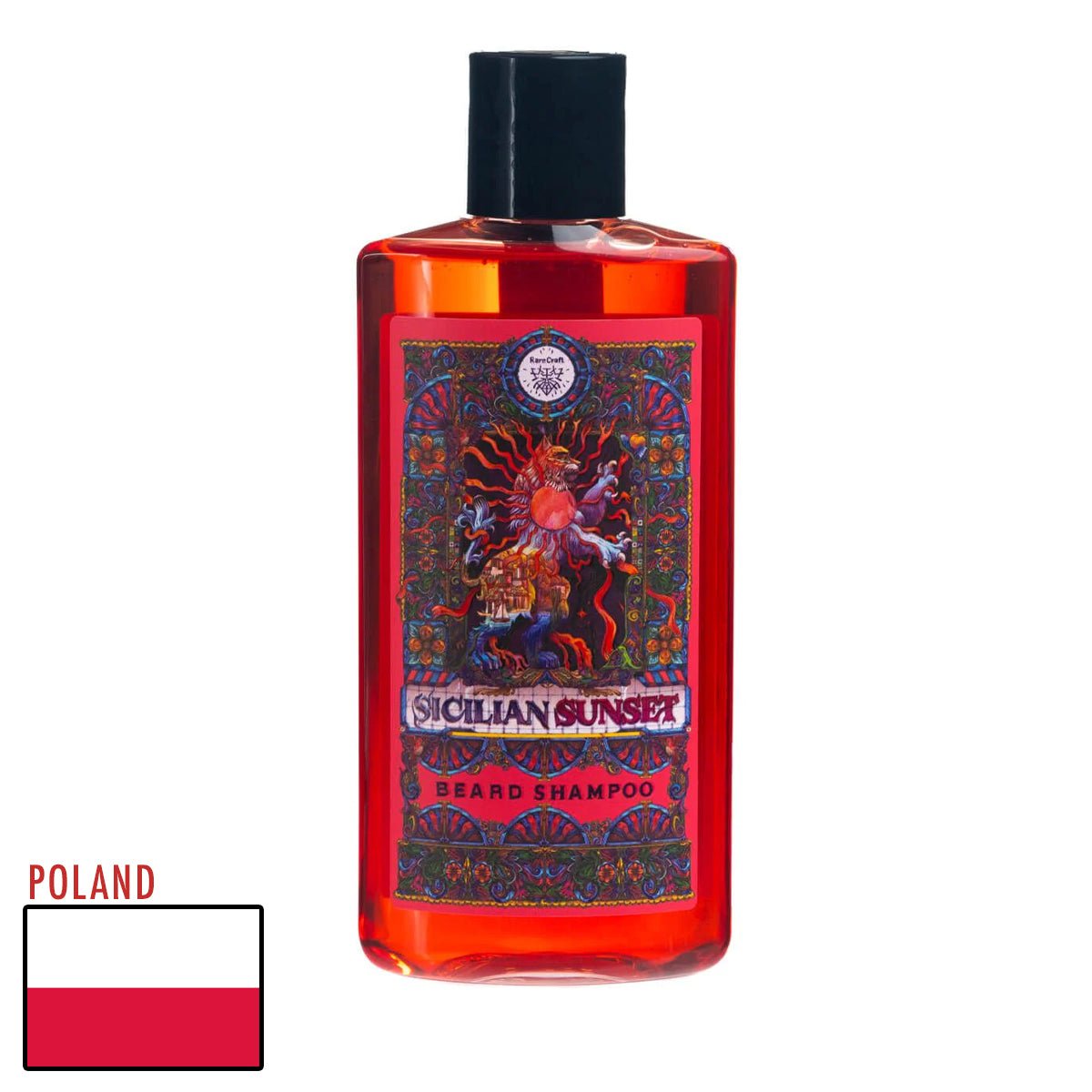 RareCraft Beard Shampoo Sicilian Sunset - Lockhart's Authentic Grooming Company, LLC