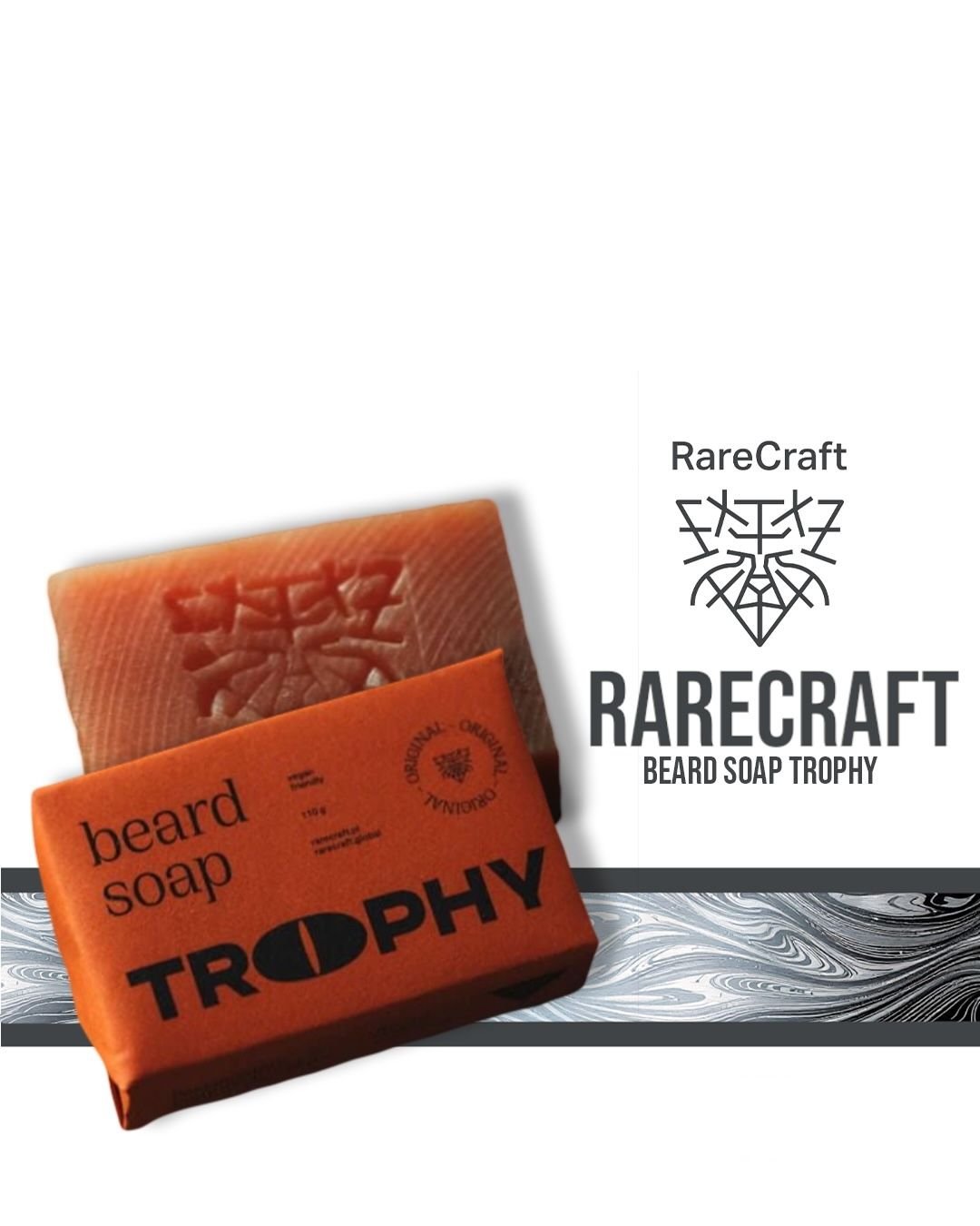 RareCraft Beard Soap Trophy - Lockhart's Authentic Grooming Company, LLC