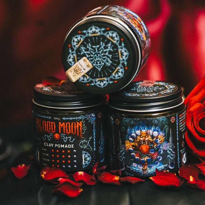 Rarecraft Blood Moon Clay Pomade - Lockhart's Authentic Grooming Company, LLC