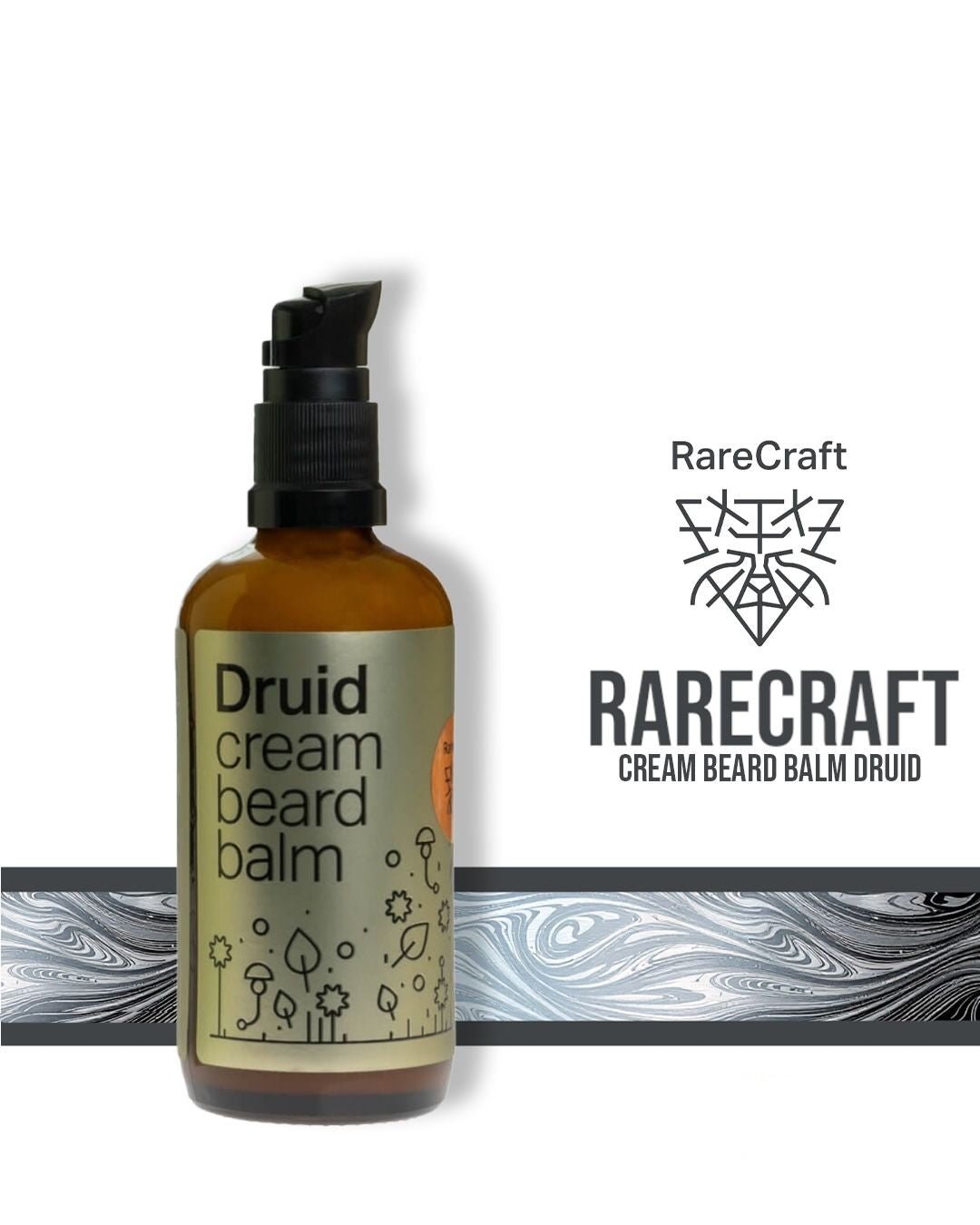 RareCraft Cream Beard Balm Druid - Lockhart's Authentic Grooming Company, LLC