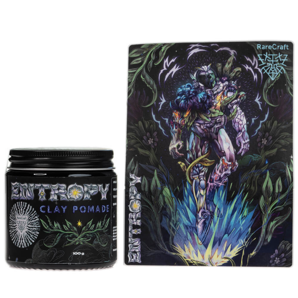 RareCraft Entropy Clay Pomade - Lockhart's Authentic Grooming Company, LLC