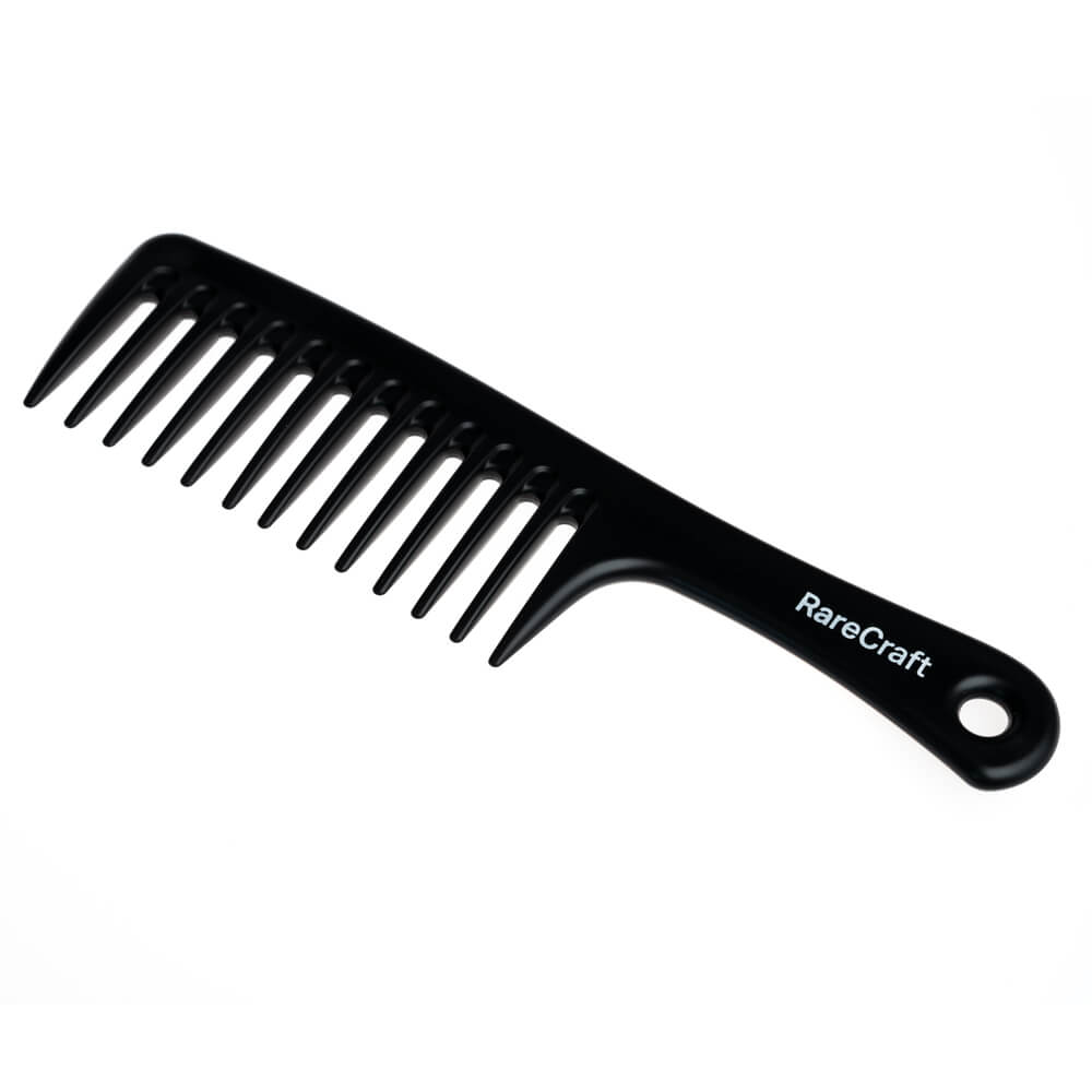 RareCraft Hair Comb XL Carbon Series - Lockhart's Authentic Grooming Company, LLC