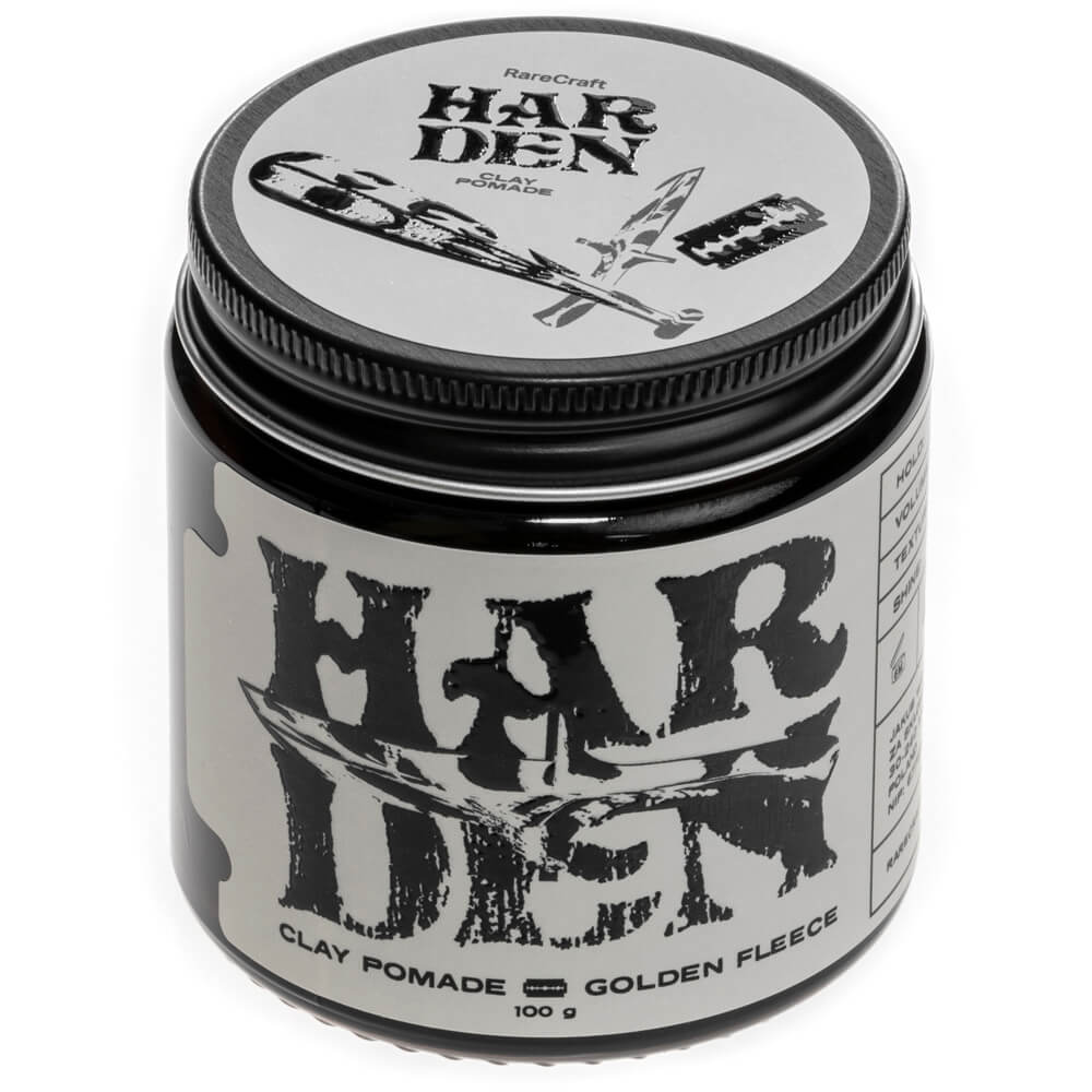 RareCraft Harden Clay Pomade - Lockhart's Authentic Grooming Company, LLC