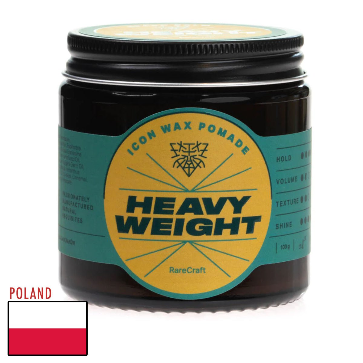 RareCraft Heavyweight Icon Wax Pomade - Lockhart's Authentic Grooming Company, LLC