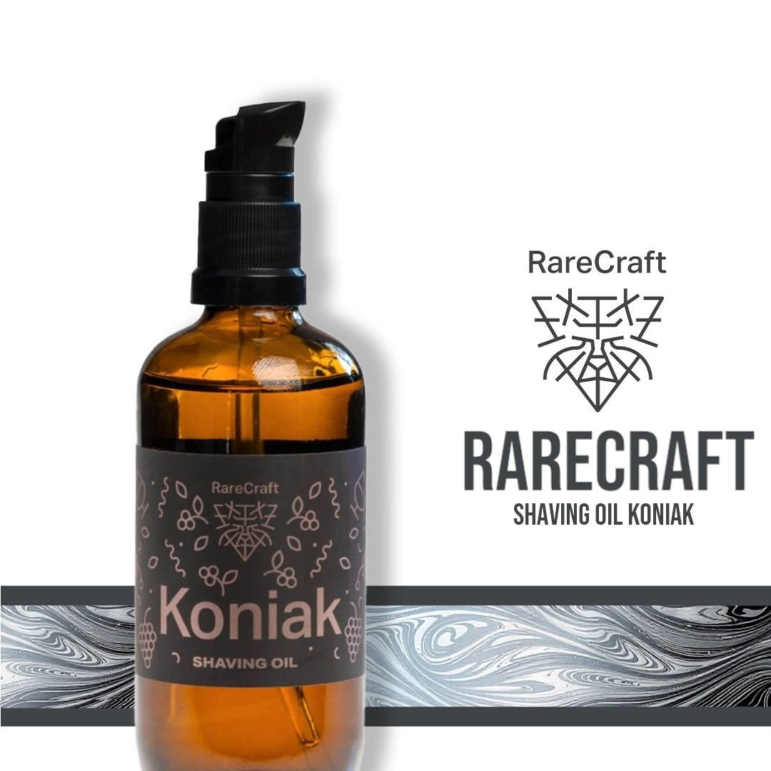 RareCraft Shaving Oil Koniak - Lockhart's Authentic Grooming Company, LLC