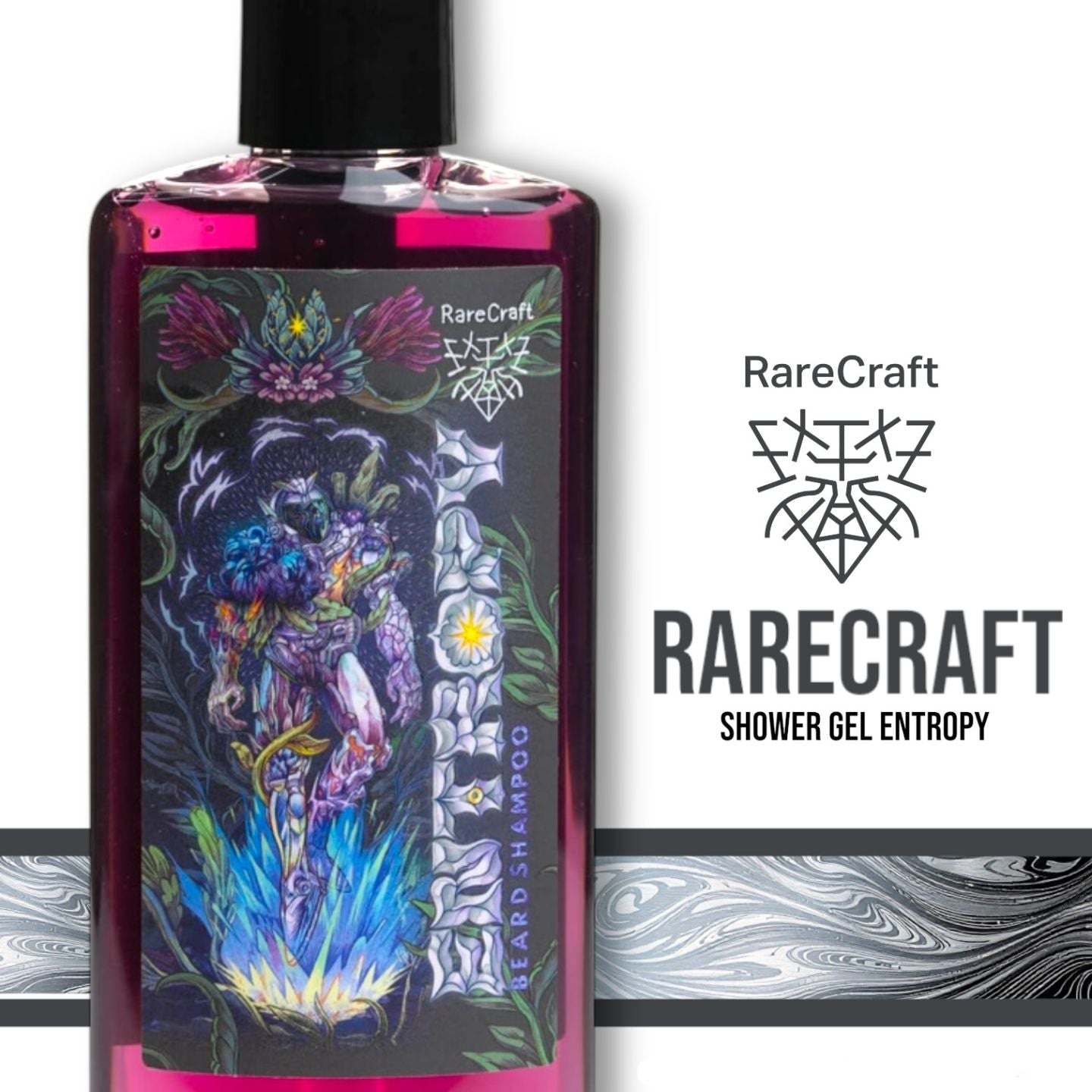 RareCraft Shower Gel Entropy - Lockhart's Authentic Grooming Company, LLC
