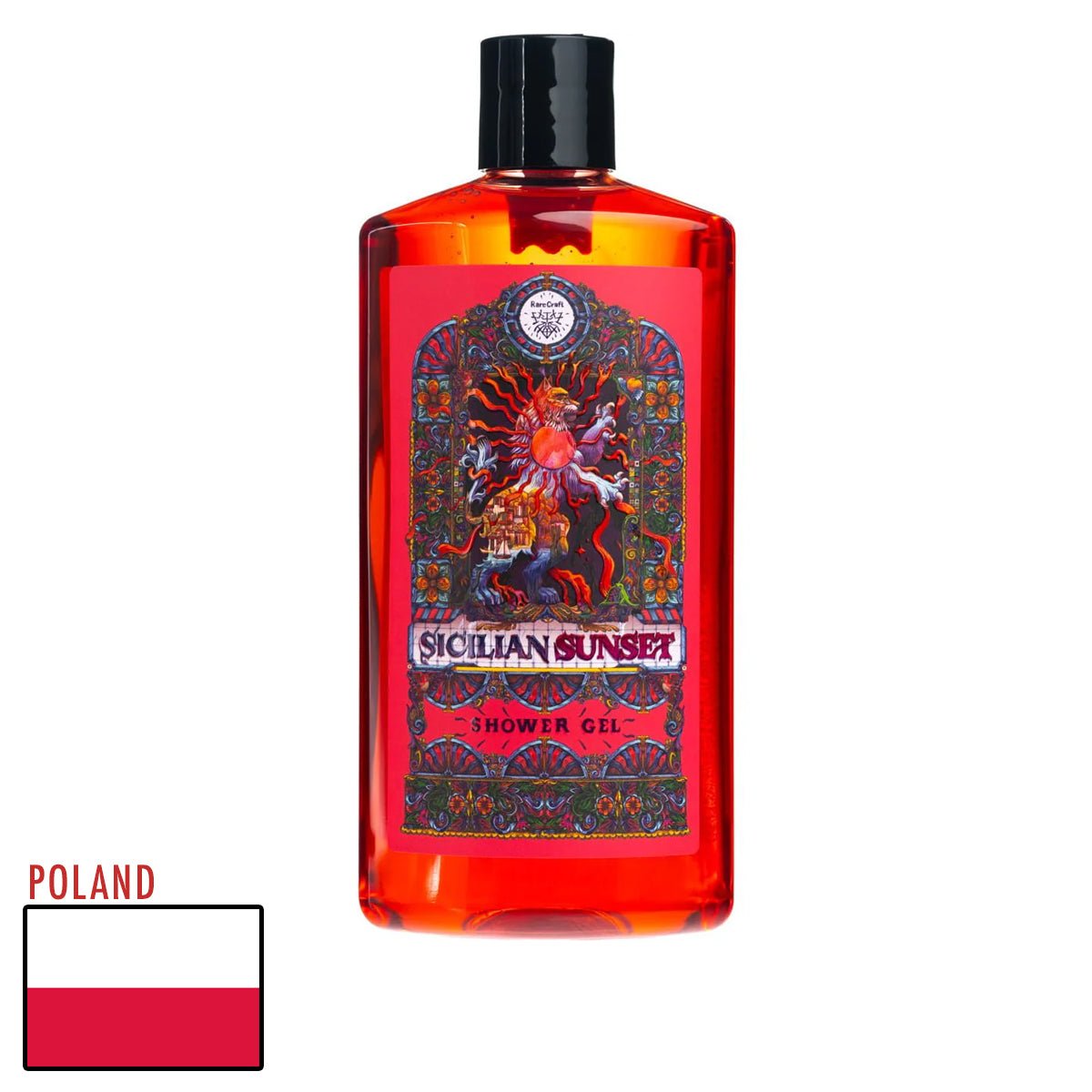 RareCraft Shower Gel Sicilian Sunset - Lockhart's Authentic Grooming Company, LLC