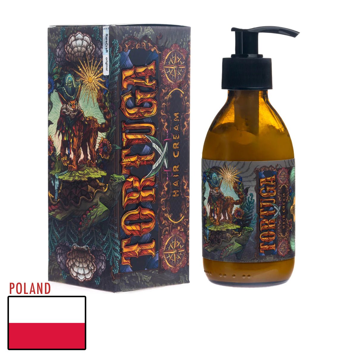 RareCraft Tortuga Hair Cream - Lockhart's Authentic Grooming Company, LLC