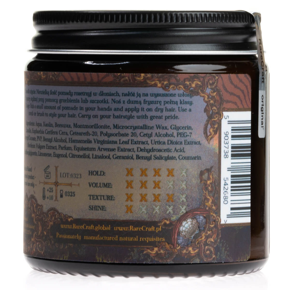 RareCraft Tortuga Matte Clay - Lockhart's Authentic Grooming Company, LLC