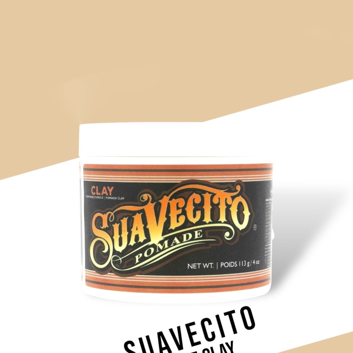 Suavecito Firme Clay - Lockhart's Authentic Grooming Company, LLC