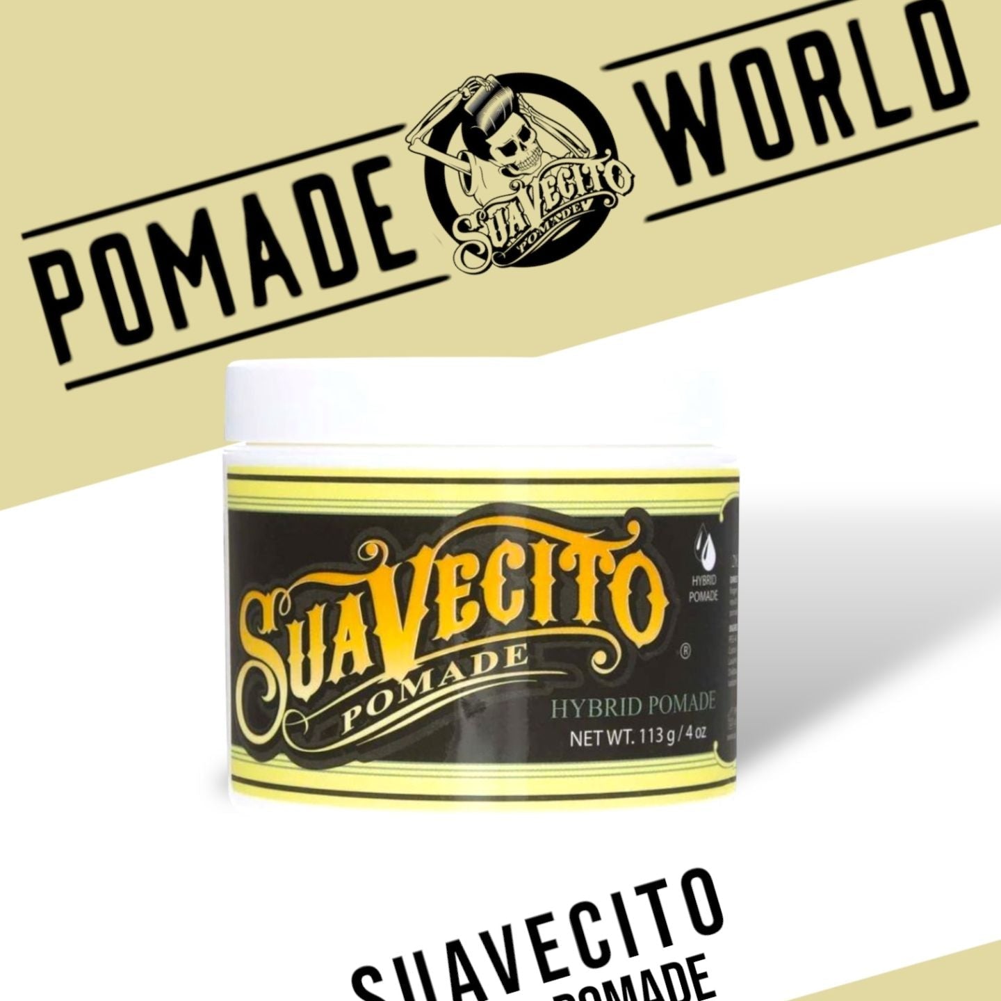 Suavecito Hybrid Pomade - Lockhart's Authentic Grooming Company, LLC