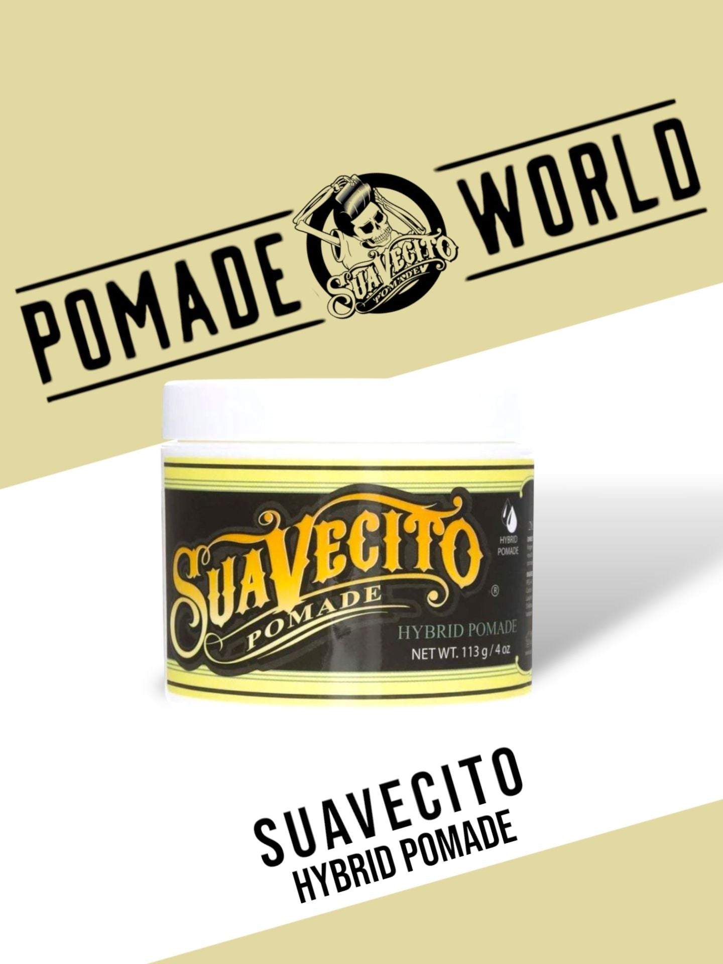 Suavecito Hybrid Pomade - Lockhart's Authentic Grooming Company, LLC