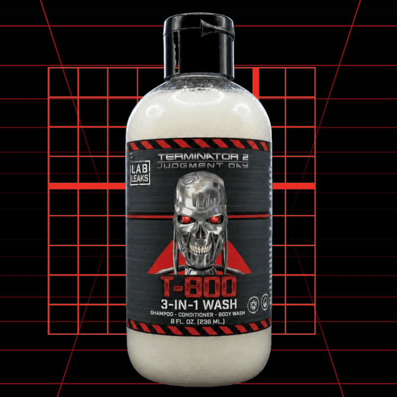 T-800 3-in-1 Body Wash: Terminator 2 - Lockhart's Authentic Grooming Company, LLC