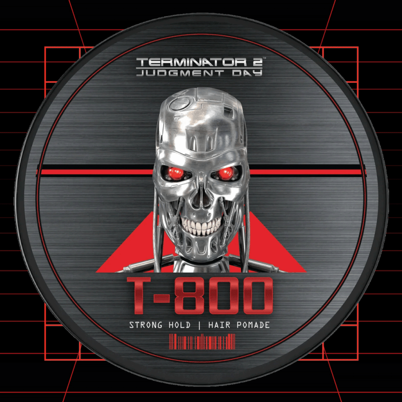 T-800 Hair Pomade: Terminator 2 - Lockhart's Authentic Grooming Company, LLC