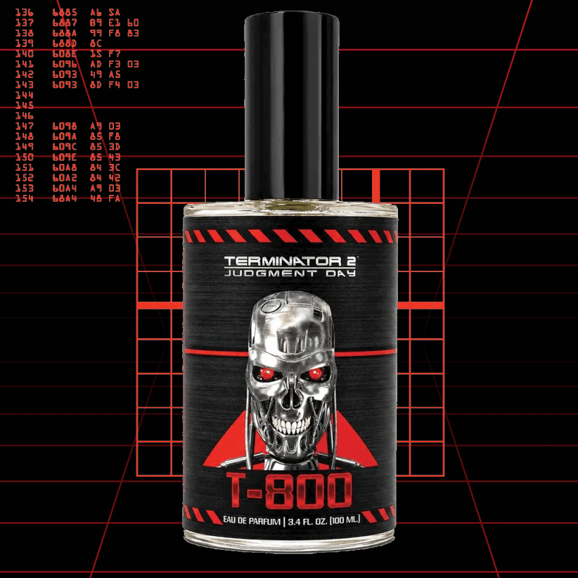 T-800 EDP Fragrance - 3.4OZ - TERMINATOR 2: JUDGMENT DAY