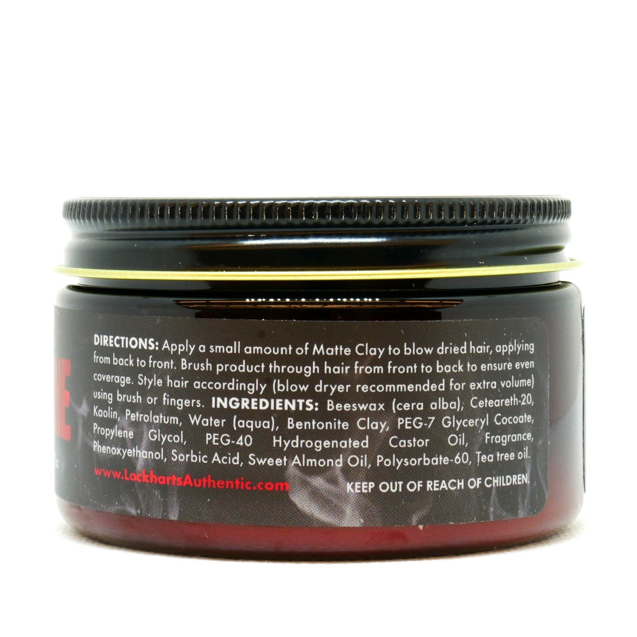 Fire and Brimstone Matte Clay - Lockhart's Authentic